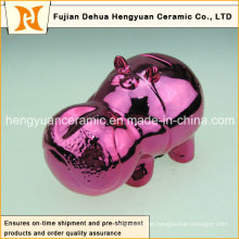 Deep Red Cartoon Spielzeug Piggy Bank für Home Decoration